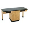 Diversified Woodcrafts Two-Student Science Table w/ Storage