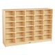 Jonti-CraftBaltic Birch 30-Cubby Single Storage Unit