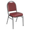National Public Seating Fabric Upholstered Stack Chairs