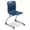 Navy Blue Cantilever Chairs