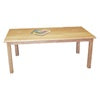 Early Childhood Resources Deluxe Hardwood Rectangular Table