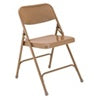 public seating folding chair on a white background