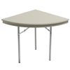 AmTabQuarter Folding Table - ABS Plastic - SchoolOutlet