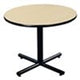 AmTabRound Pedestal Cafe Table