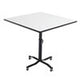 AmTabSquare Mobile EZ-Tilt Adjustable-Height Cafe Tables