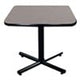 AmTabSquare Pedestal Cafe Table