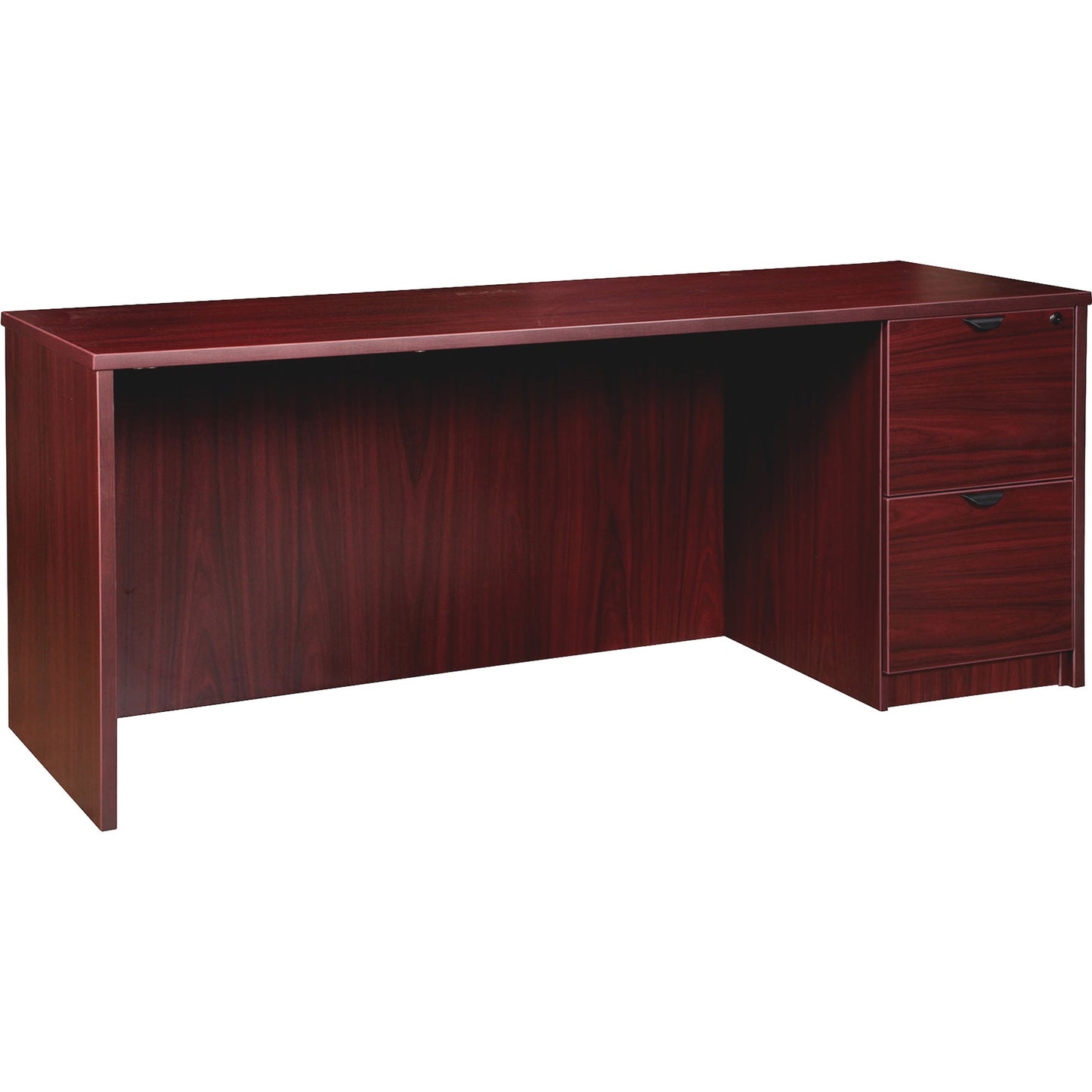 Lorell Prominence 2.0 Series Right-Pedestal Credenza 66"W x 24"D x 29"H (LLR-LLRPC2466RXX)