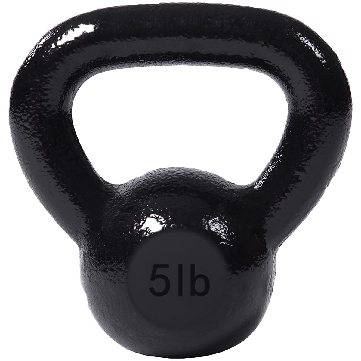 Champion Sports JFIT Cast Iron Kettlebell Ultimate Strength Training Weight - 5 lb (CMP-J-IKB5)