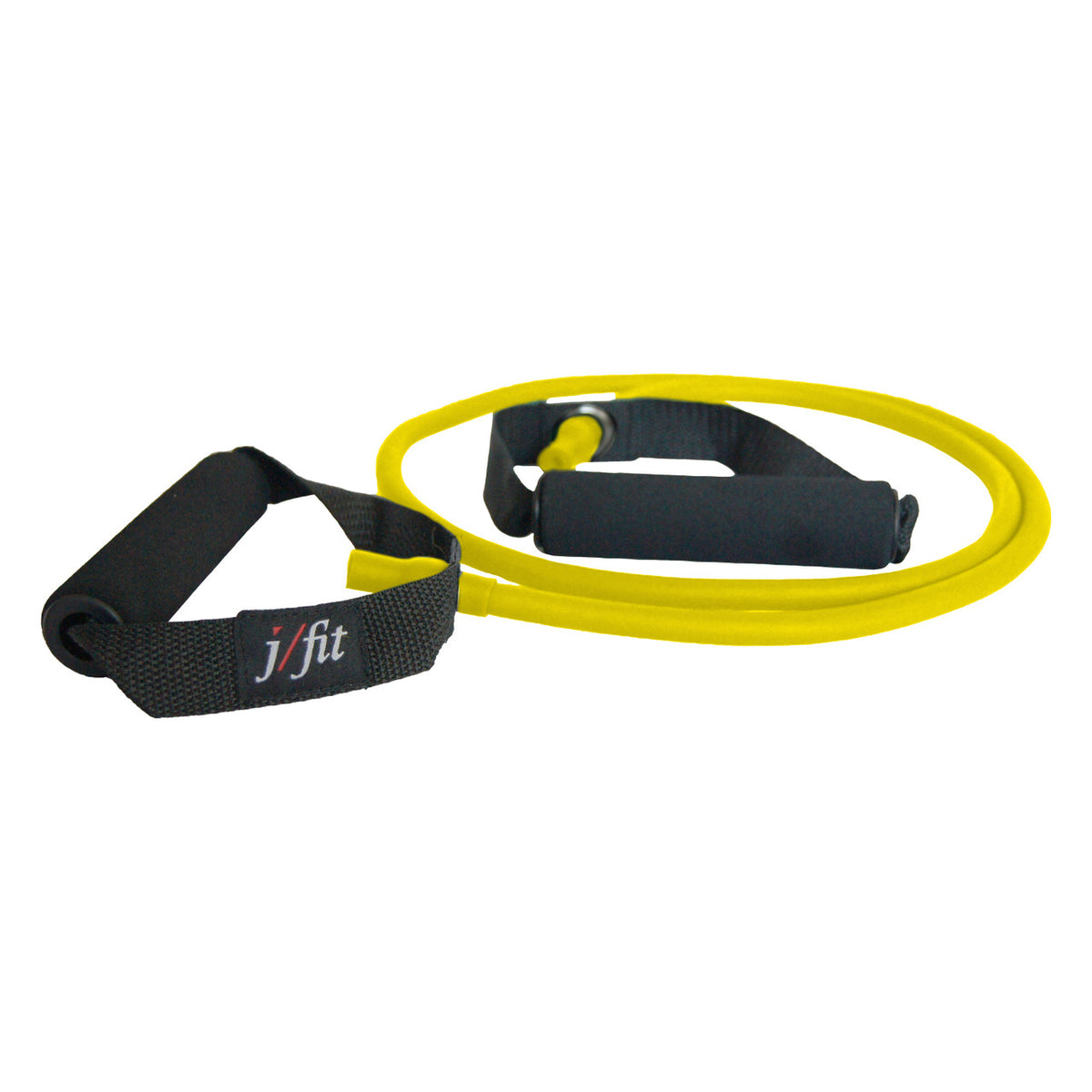 Champion Sports JFIT Resistance Tubing with Fixed Handles Medium 8.5 lb Resistance (CMP-J-TFHMD)