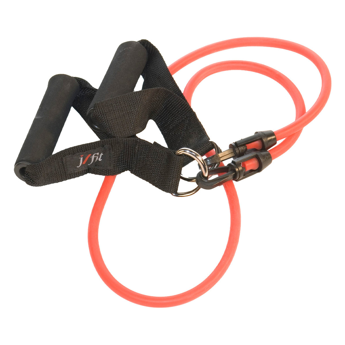 Champion Sports JFIT Resistance Tubing with Handles Heavy 12 lb Resistance (CMP-J-TWHHVY)