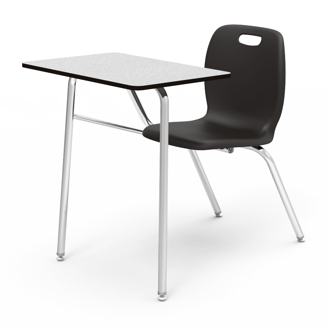 Virco N2 Series Combo School Desk - Laminate Top - No Bookrack (Virco N240NBR)