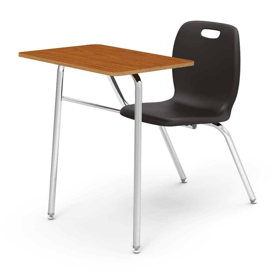 Virco N2 Series Combo School Desk - Laminate Top - No Bookrack (Virco N240NBR)