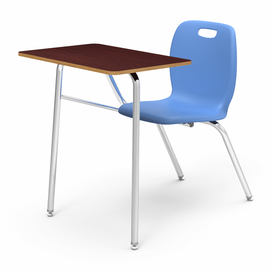 Virco N2 Series Combo School Desk - Laminate Top - No Bookrack (Virco N240NBR)