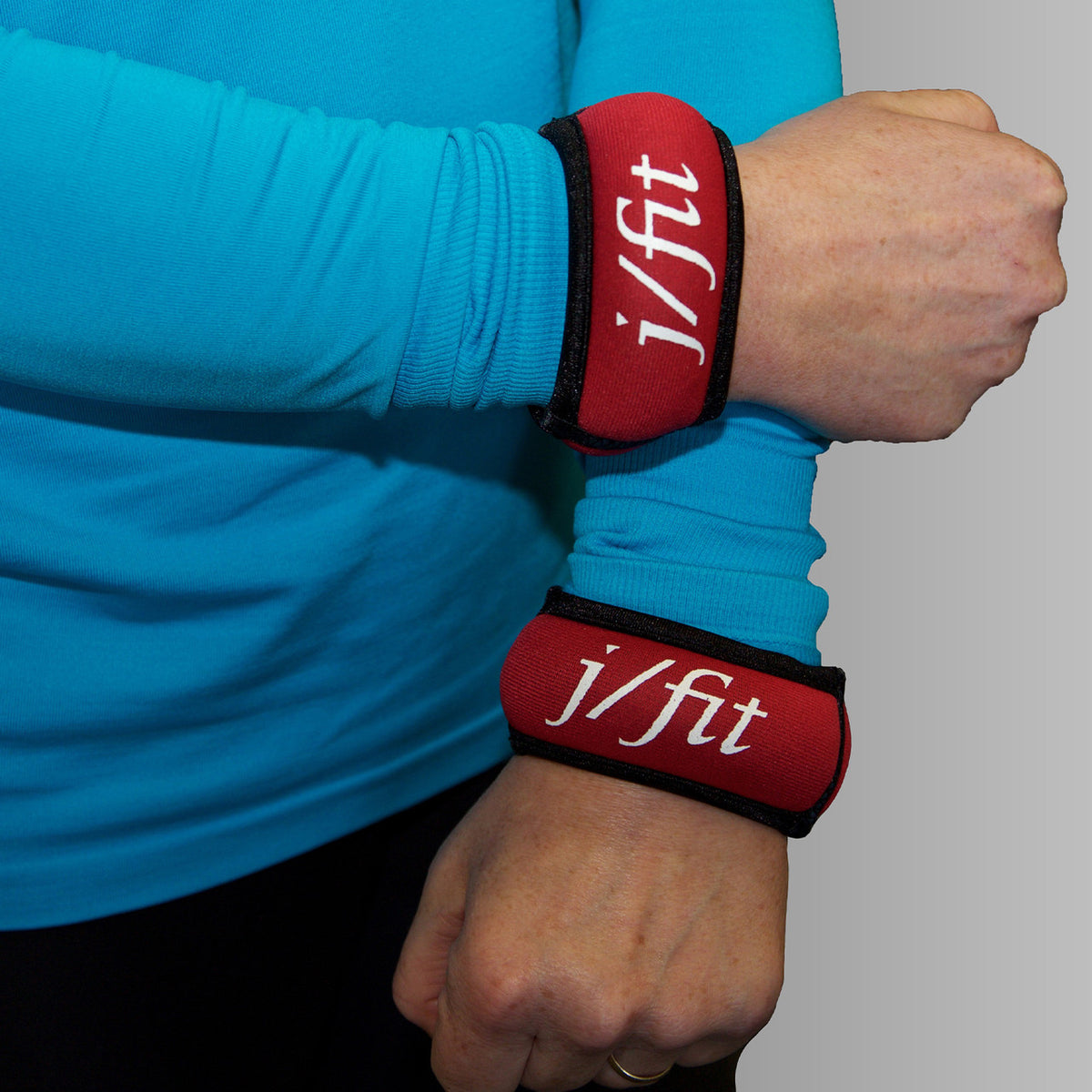 Champion Sports JFIT Soft Wrist Weights Slip-On Fitness Weights 1 lb Pair (CMP-J-WWSOFT)
