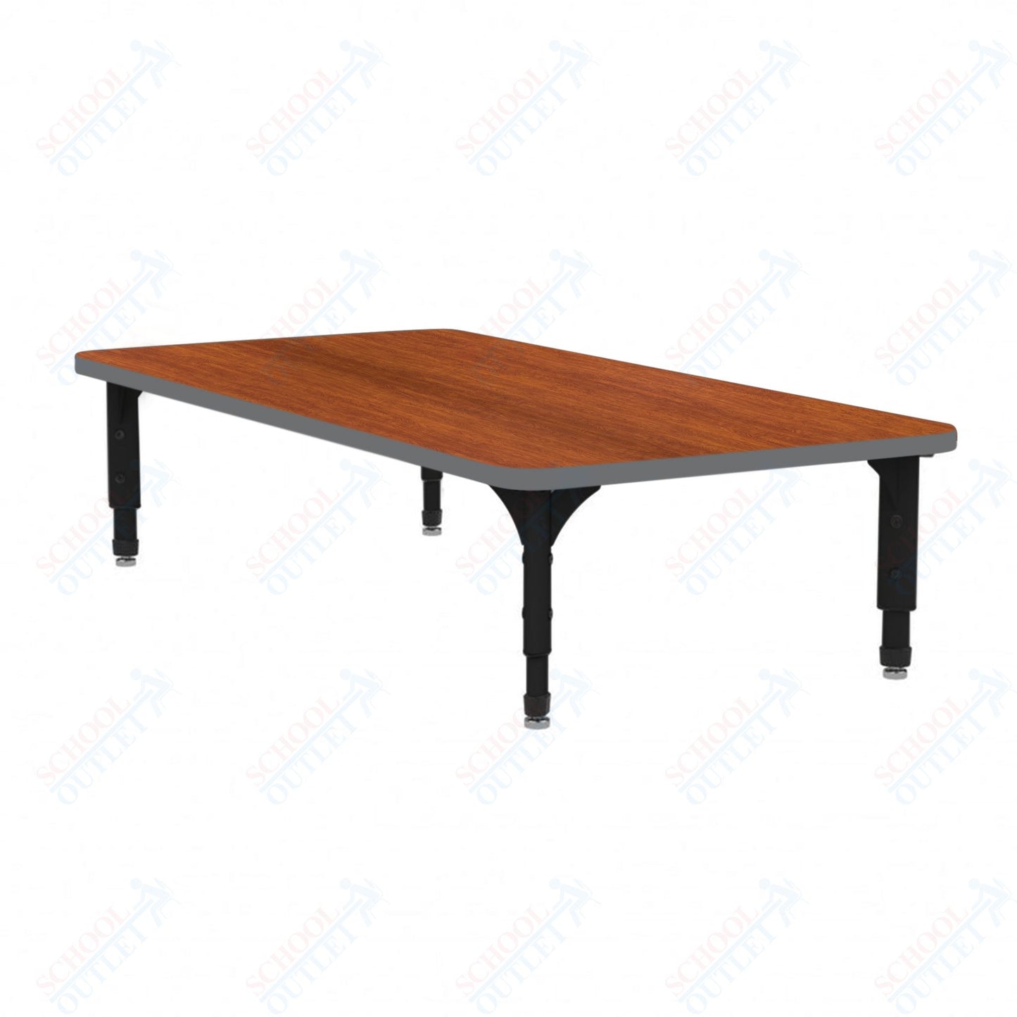 Marco Rectangle Floor Table 24" x 48" Adjustable Height 12"-15" (38-2226-MC)