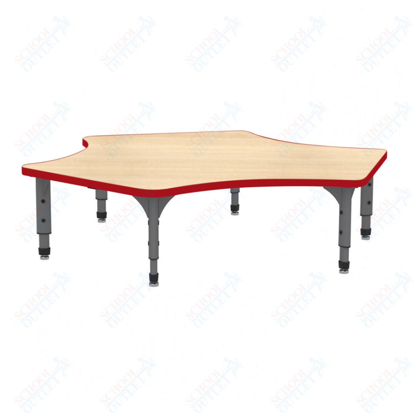 Marco Delta Floor Table 60" x 60" Adjustable Height 12"-15" (38-2251-MC)
