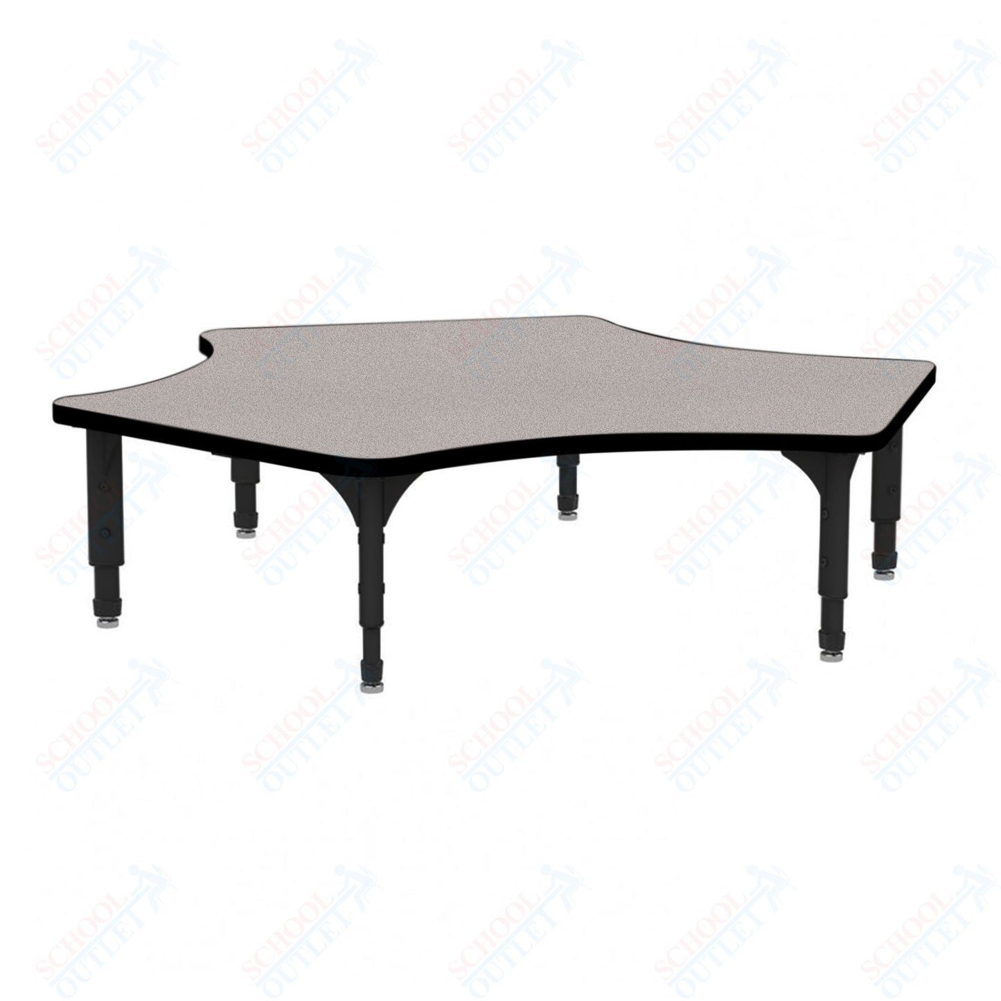 Marco Delta Floor Table 60" x 60" Adjustable Height 12"-15" (38-2251-MC)