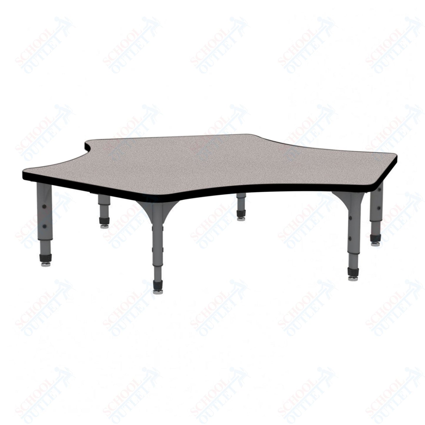 Marco Delta Floor Table 60" x 60" Adjustable Height 12"-15" (38-2251-MC)