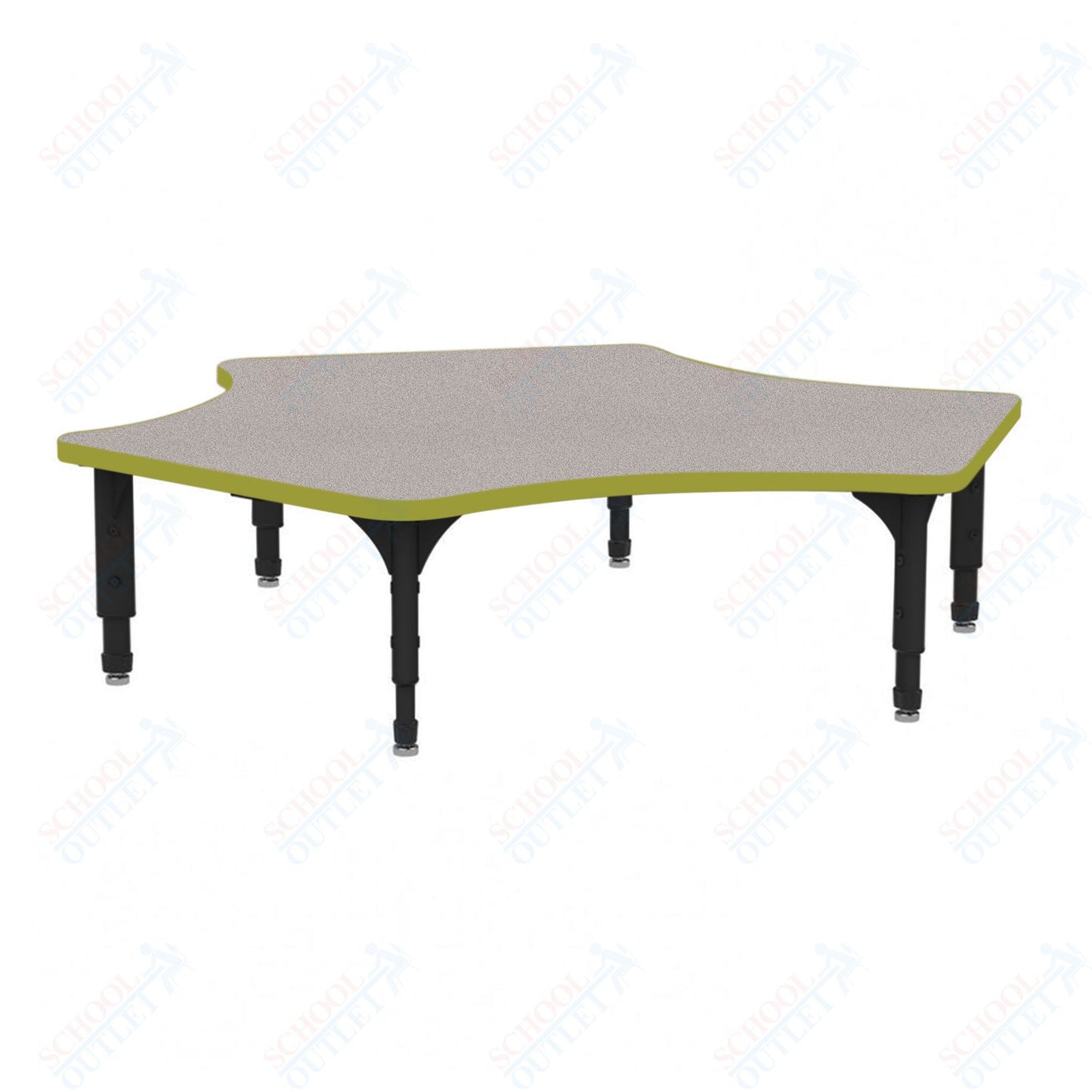 Marco Delta Floor Table 60" x 60" Adjustable Height 12"-15" (38-2251-MC)