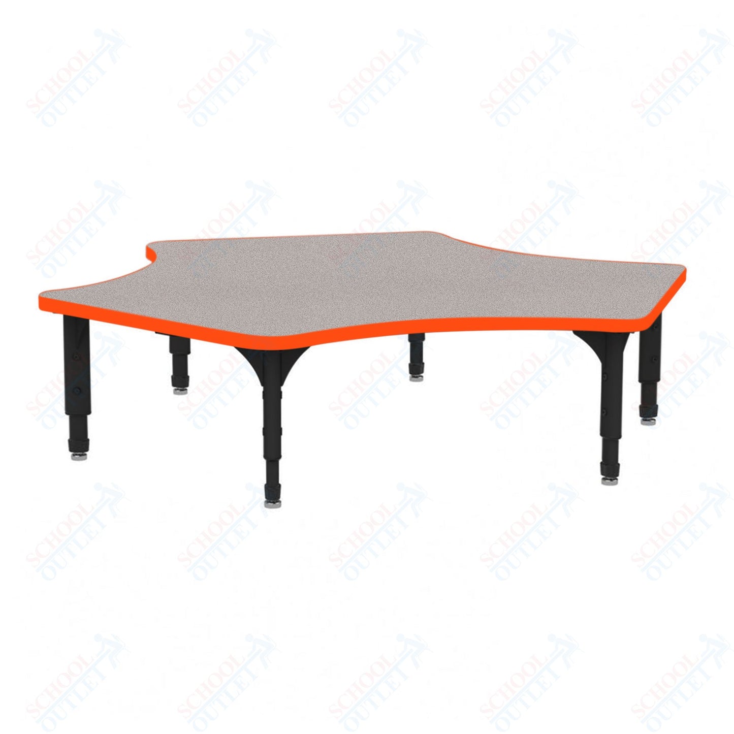 Marco Delta Floor Table 60" x 60" Adjustable Height 12"-15" (38-2251-MC)