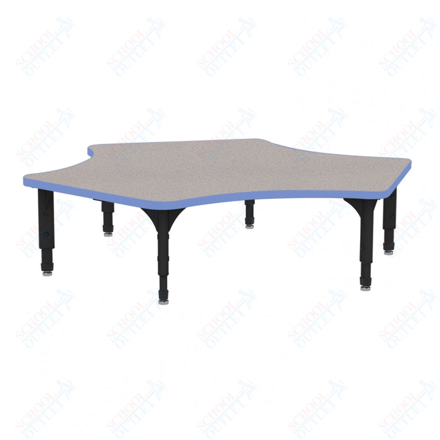 Marco Delta Floor Table 60" x 60" Adjustable Height 12"-15" (38-2251-MC)