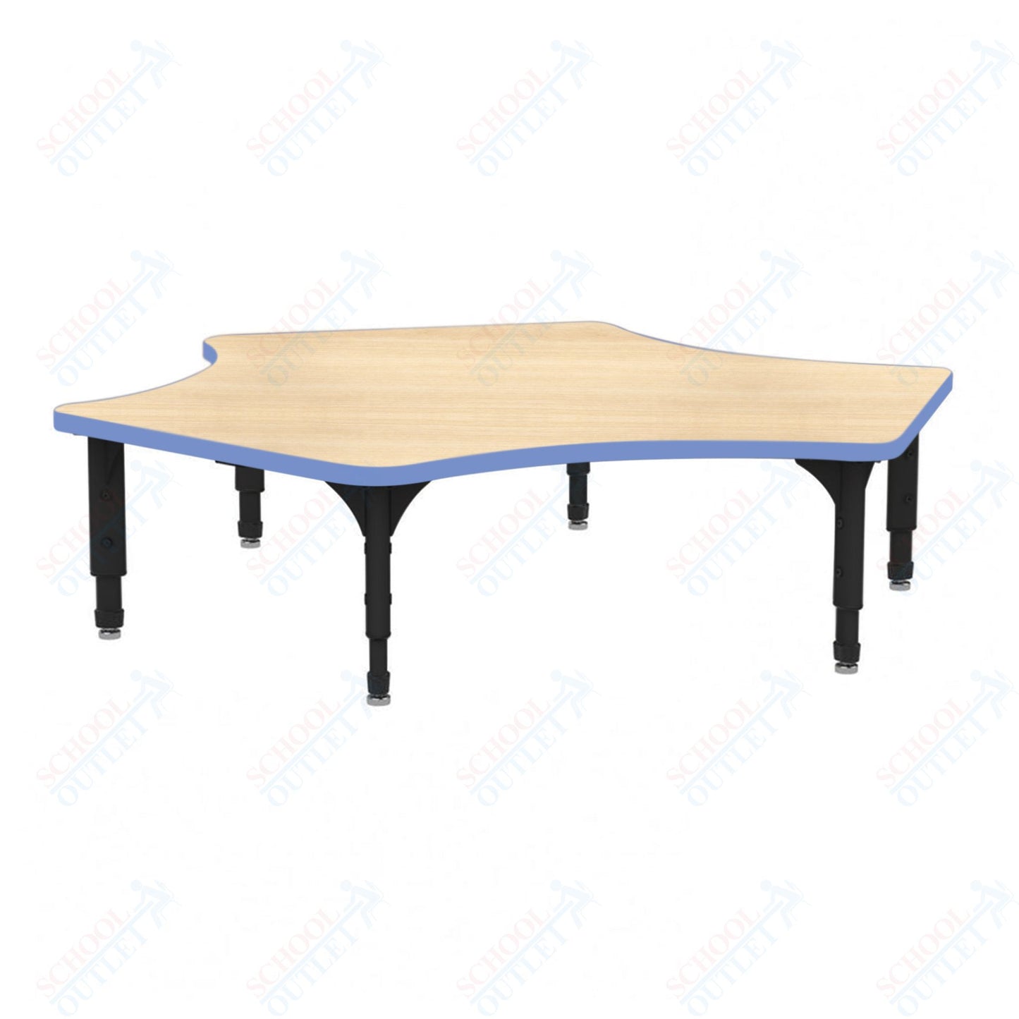 Marco Delta Floor Table 60" x 60" Adjustable Height 12"-15" (38-2251-MC)