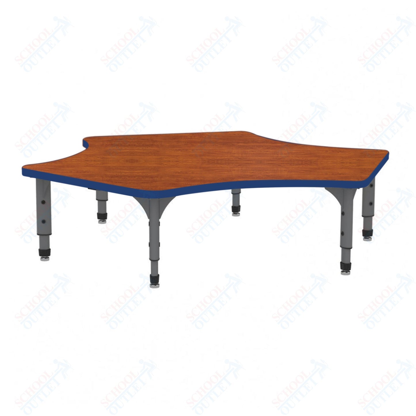 Marco Delta Floor Table 60" x 60" Adjustable Height 12"-15" (38-2251-MC)