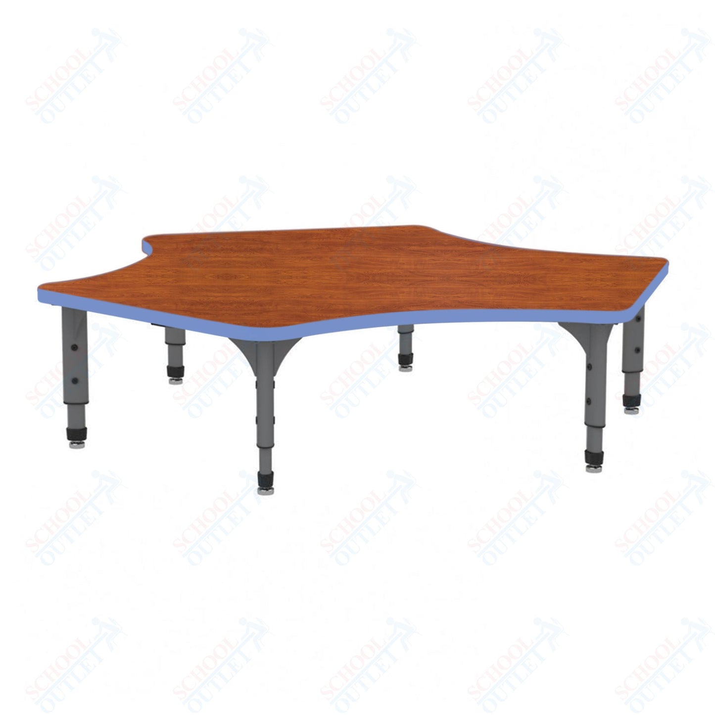 Marco Delta Floor Table 60" x 60" Adjustable Height 12"-15" (38-2251-MC)