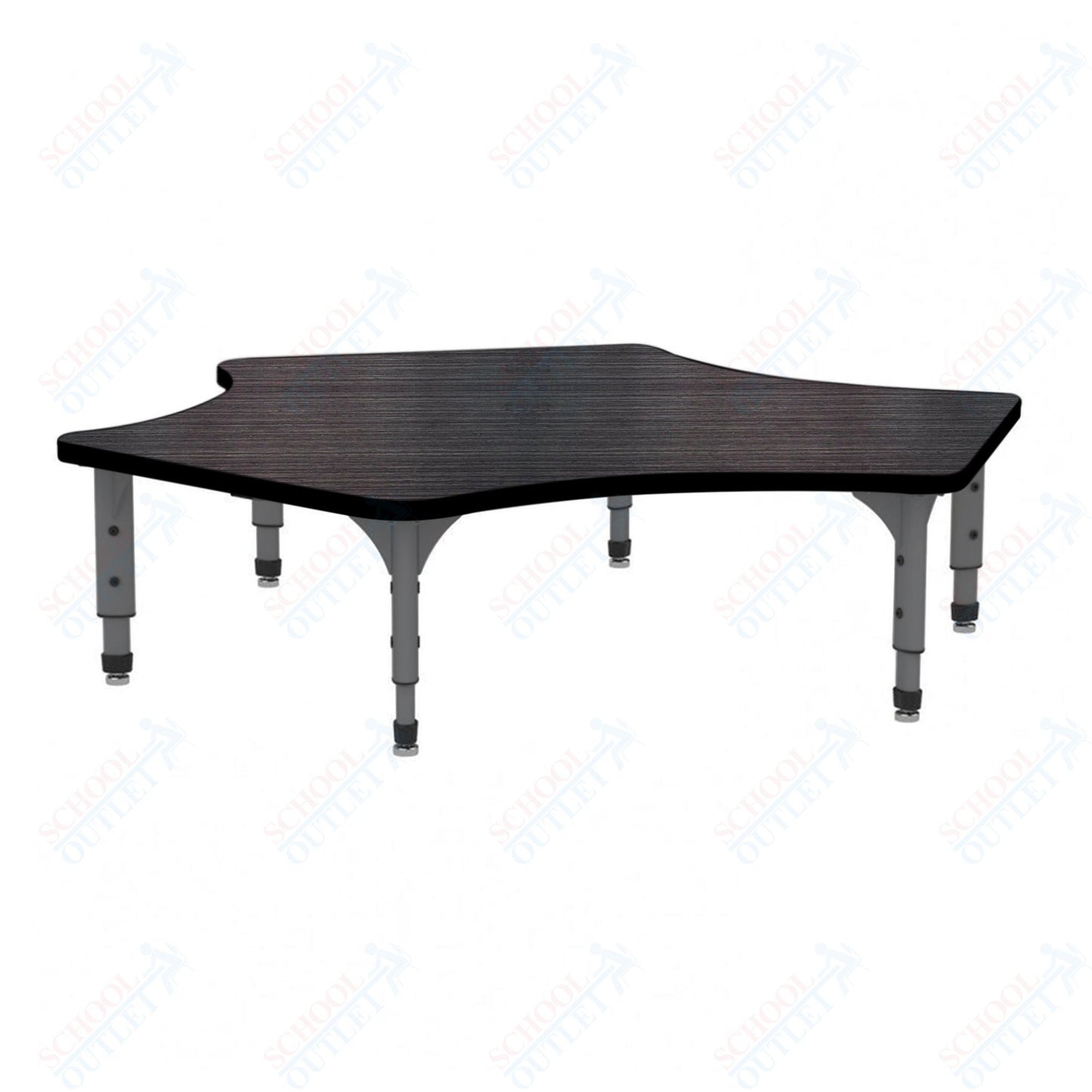 Marco Delta Floor Table 60" x 60" Adjustable Height 12"-15" (38-2251-MC)