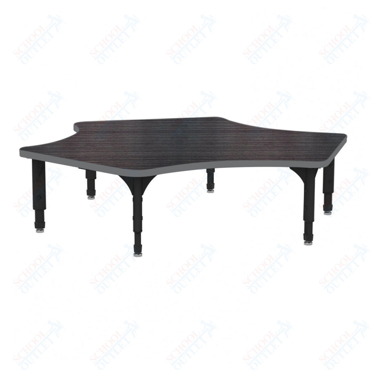 Marco Delta Floor Table 60" x 60" Adjustable Height 12"-15" (38-2251-MC)