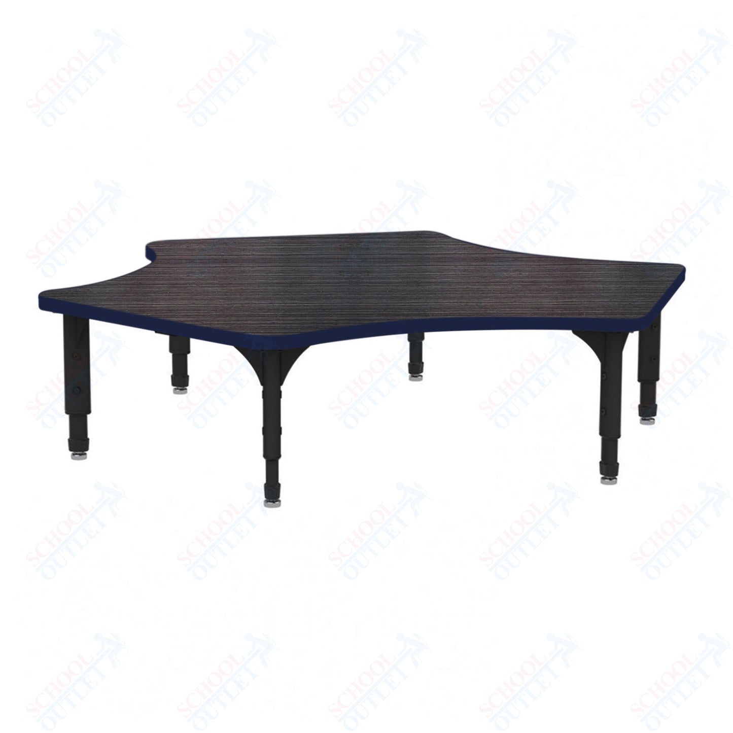 Marco Delta Floor Table 60" x 60" Adjustable Height 12"-15" (38-2251-MC)