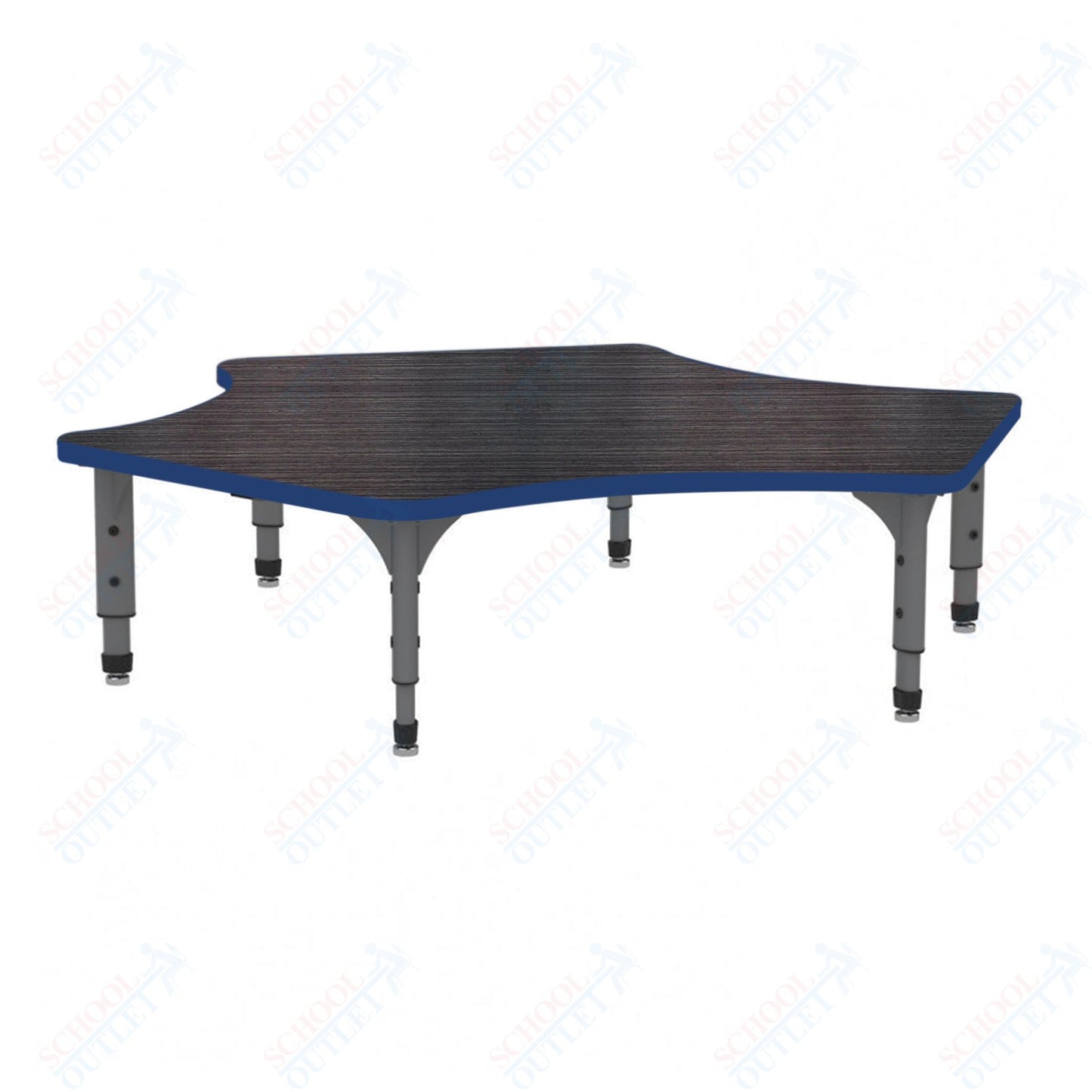 Marco Delta Floor Table 60" x 60" Adjustable Height 12"-15" (38-2251-MC)