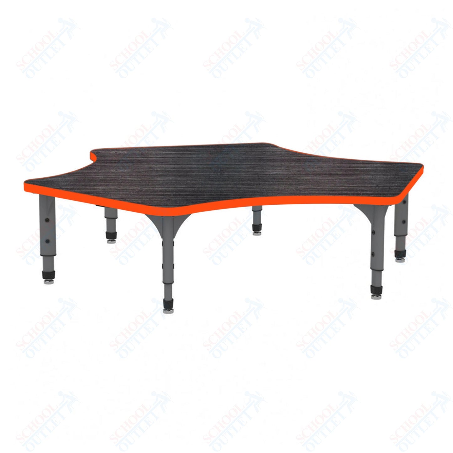 Marco Delta Floor Table 60" x 60" Adjustable Height 12"-15" (38-2251-MC)