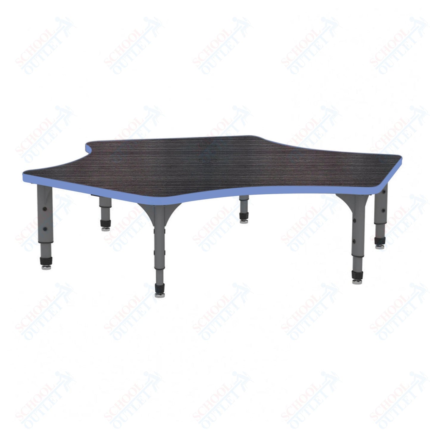Marco Delta Floor Table 60" x 60" Adjustable Height 12"-15" (38-2251-MC)