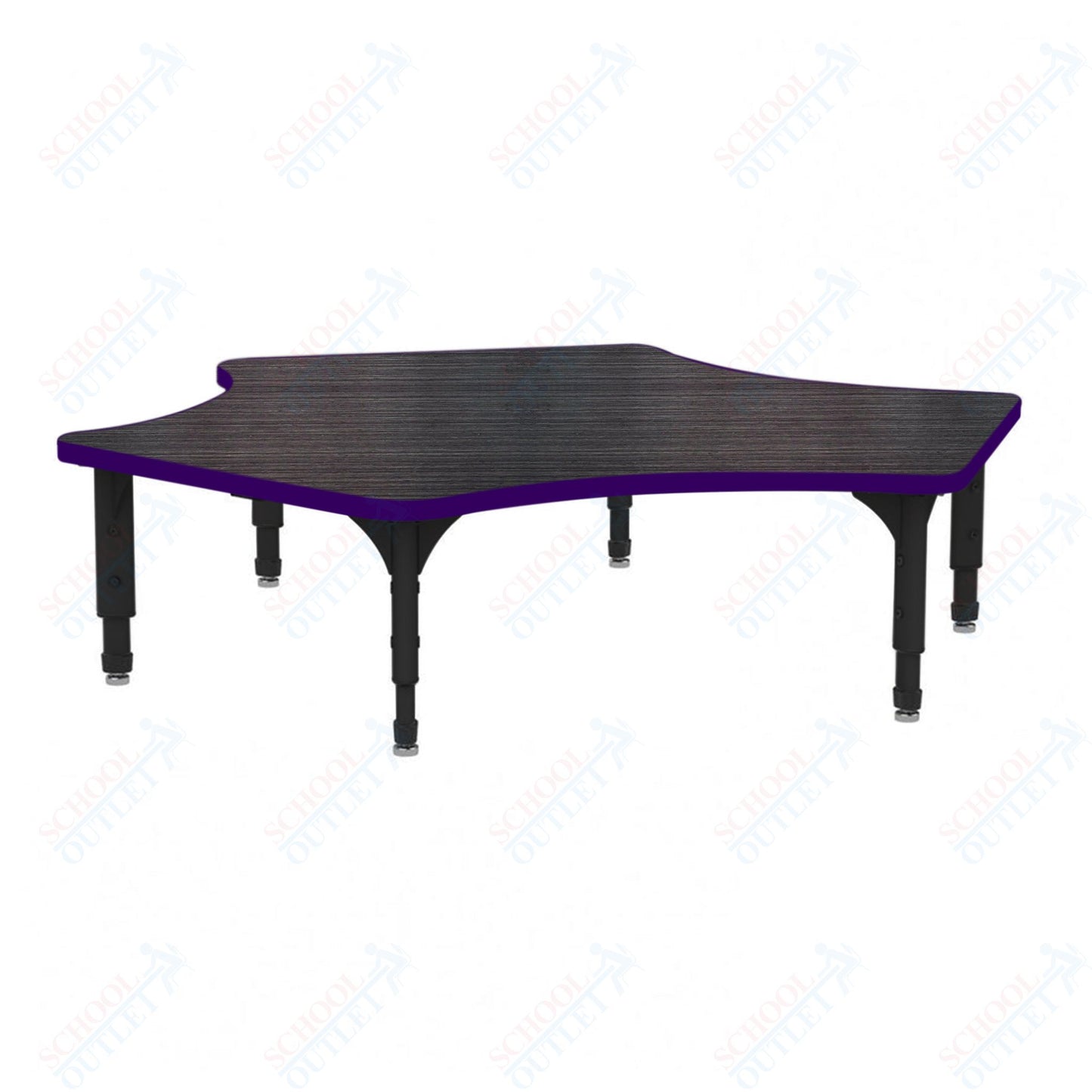 Marco Delta Floor Table 60" x 60" Adjustable Height 12"-15" (38-2251-MC)