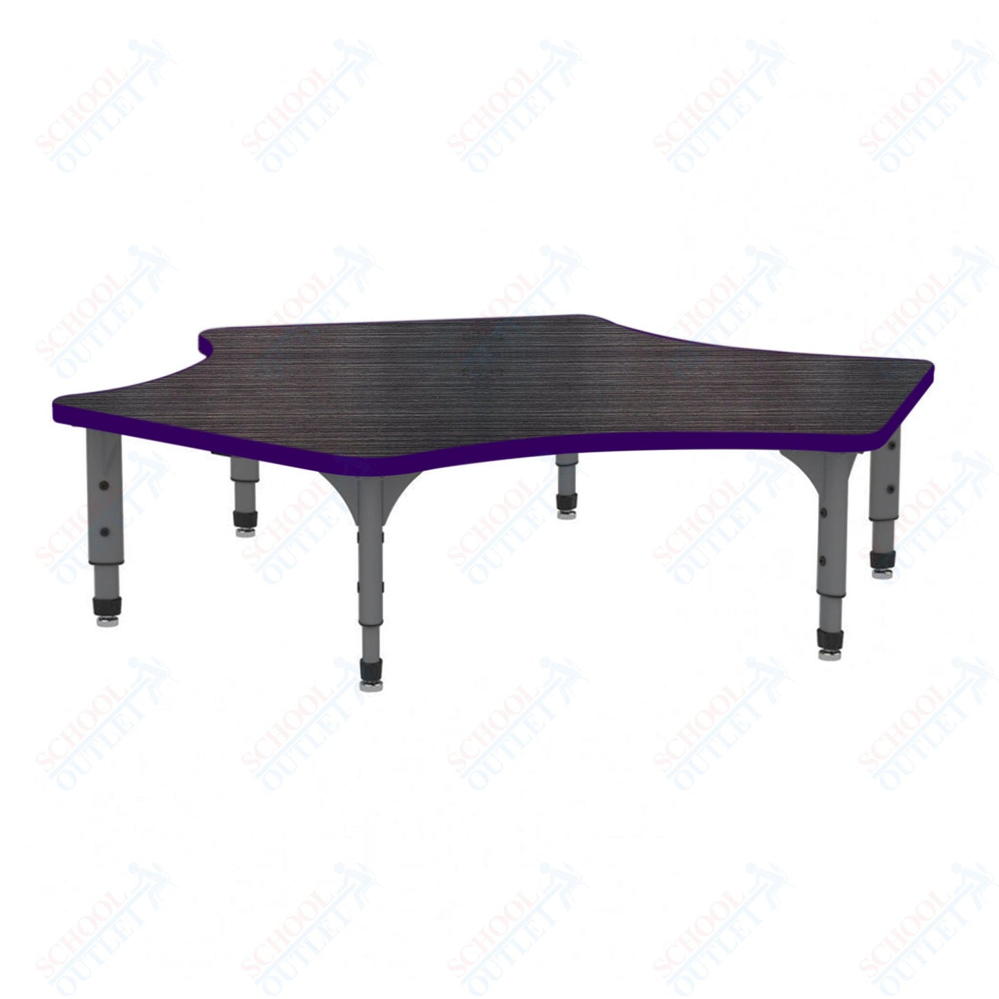 Marco Delta Floor Table 60" x 60" Adjustable Height 12"-15" (38-2251-MC)