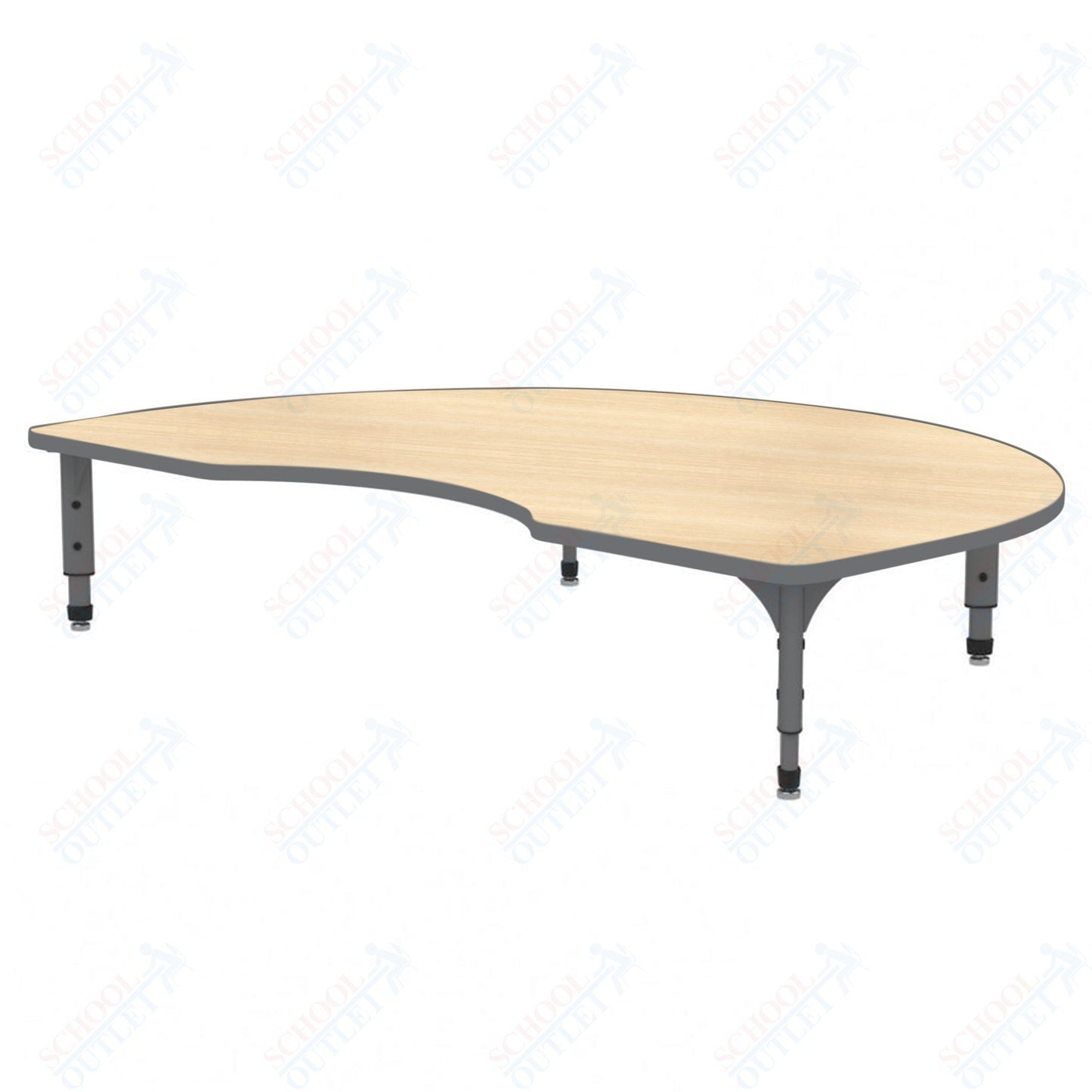 Marco Kidney Floor Table 48" x 72" Adjustable Height 12"-15" (38-2268-MC)