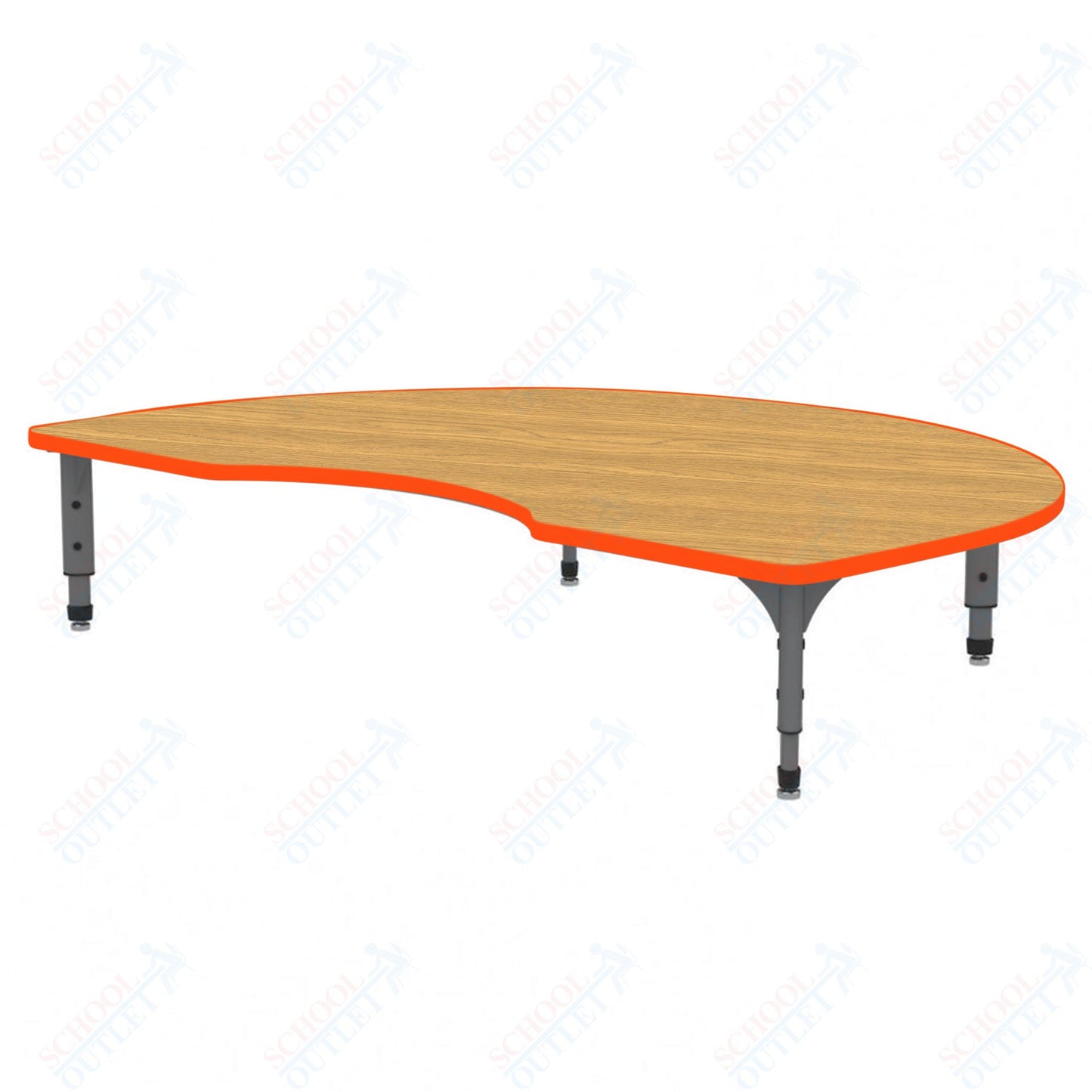 Marco Kidney Floor Table 48" x 72" Adjustable Height 12"-15" (38-2268-MC)