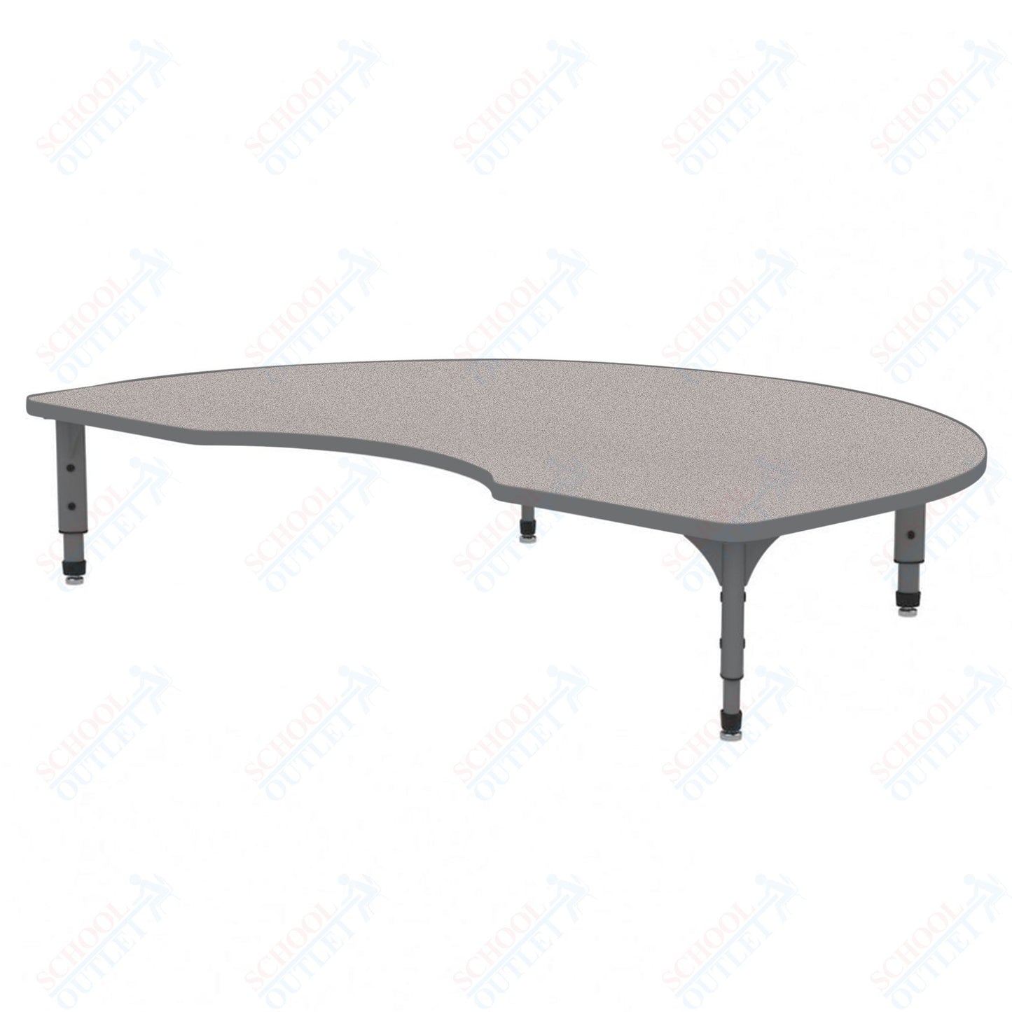 Marco Kidney Floor Table 48" x 72" Adjustable Height 12"-15" (38-2268-MC)