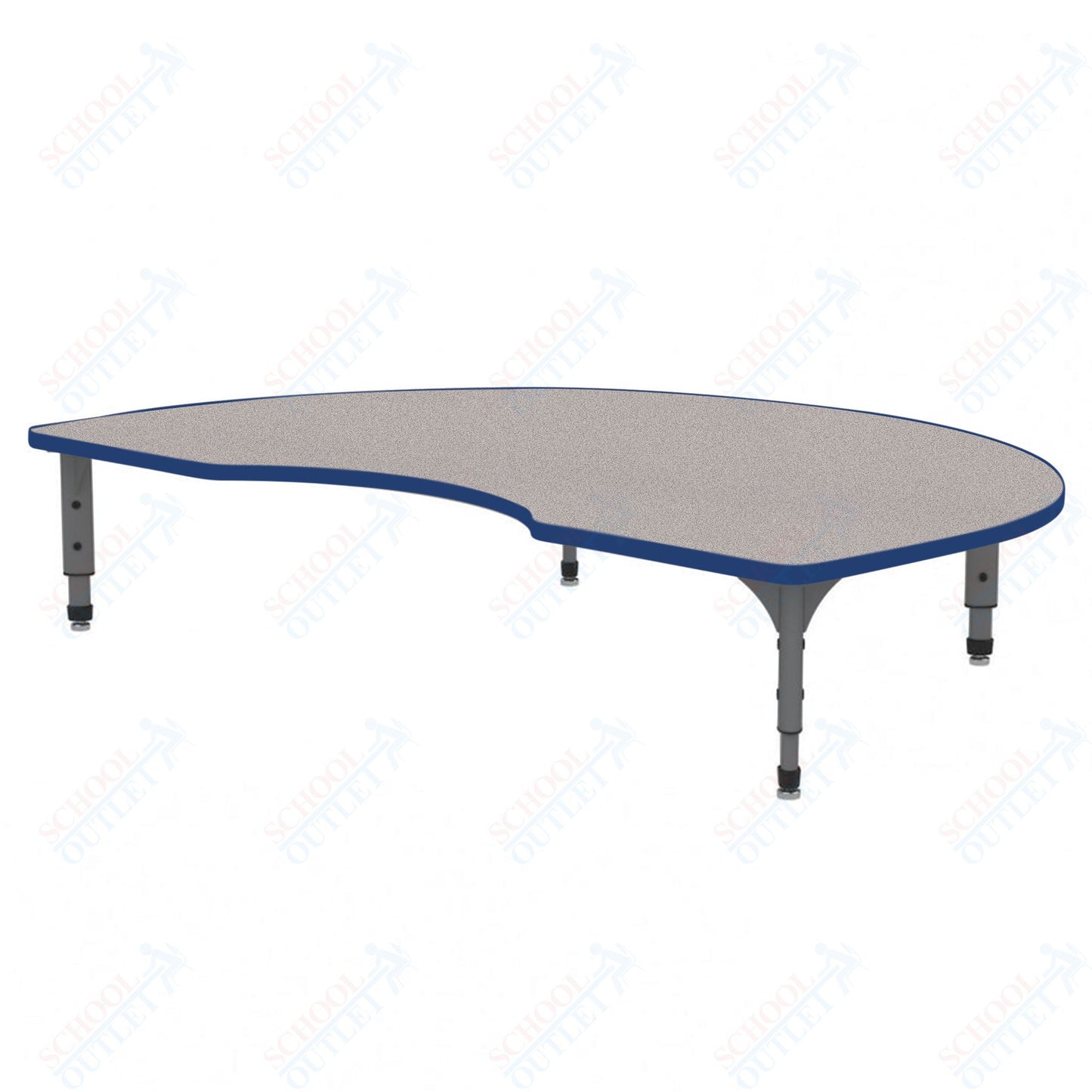 Marco Kidney Floor Table 48" x 72" Adjustable Height 12"-15" (38-2268-MC)