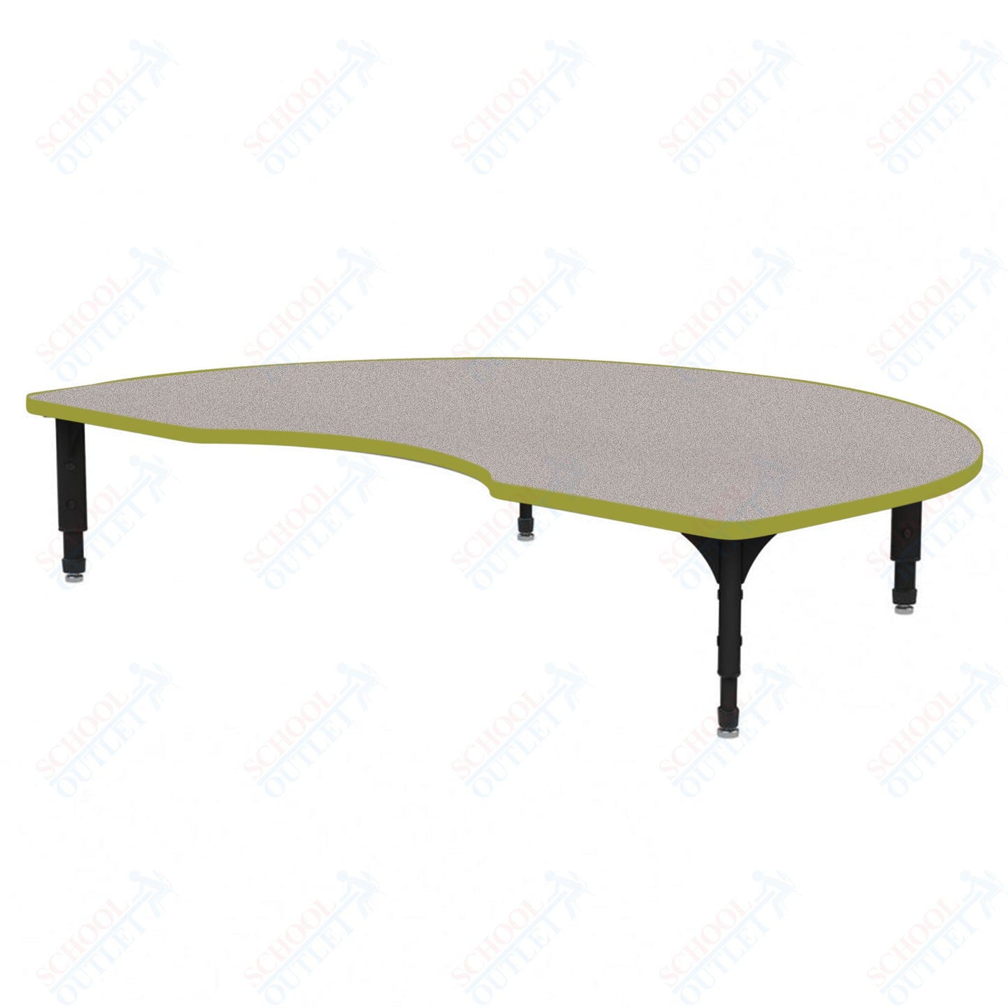 Marco Kidney Floor Table 48" x 72" Adjustable Height 12"-15" (38-2268-MC)