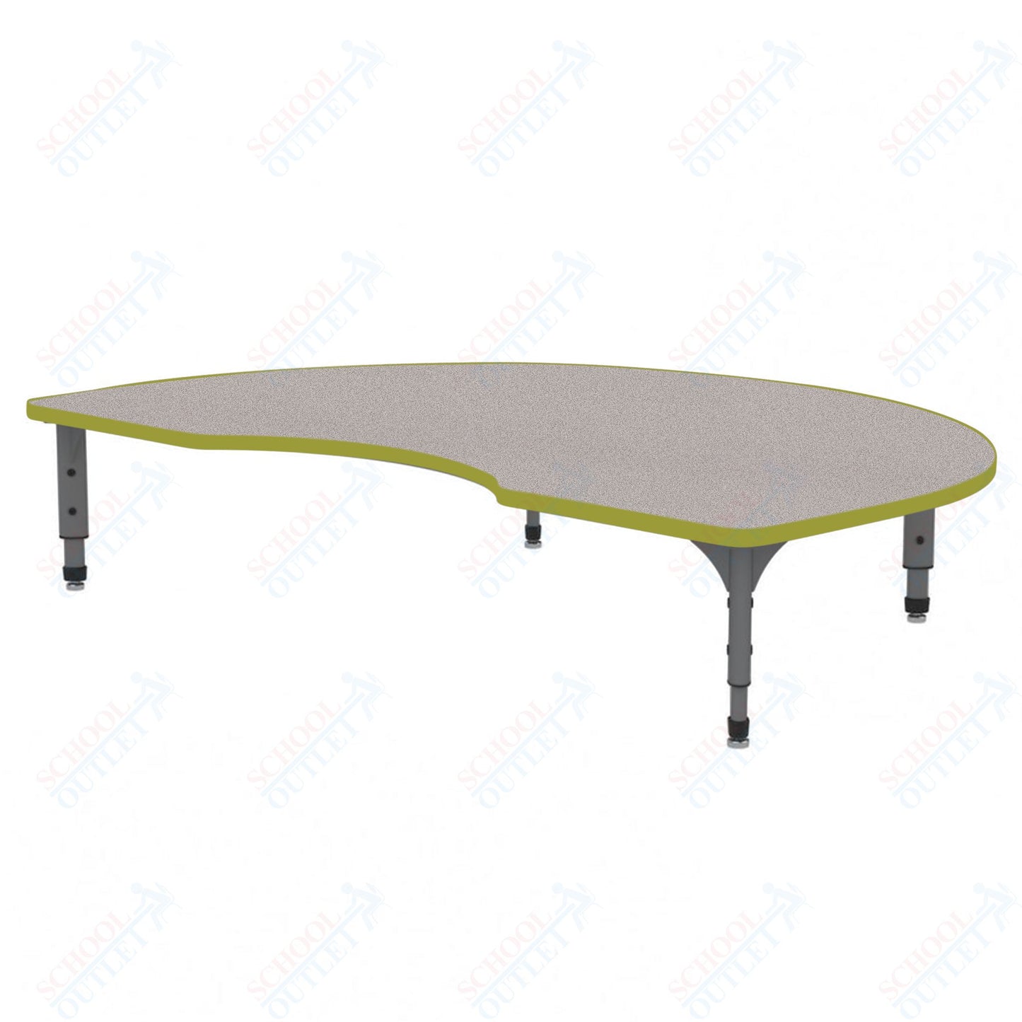 Marco Kidney Floor Table 48" x 72" Adjustable Height 12"-15" (38-2268-MC)
