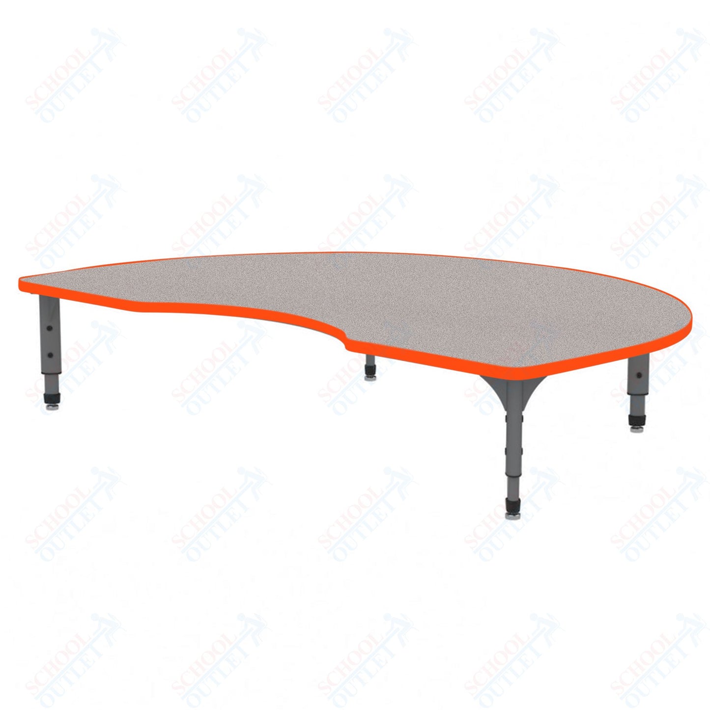 Marco Kidney Floor Table 48" x 72" Adjustable Height 12"-15" (38-2268-MC)