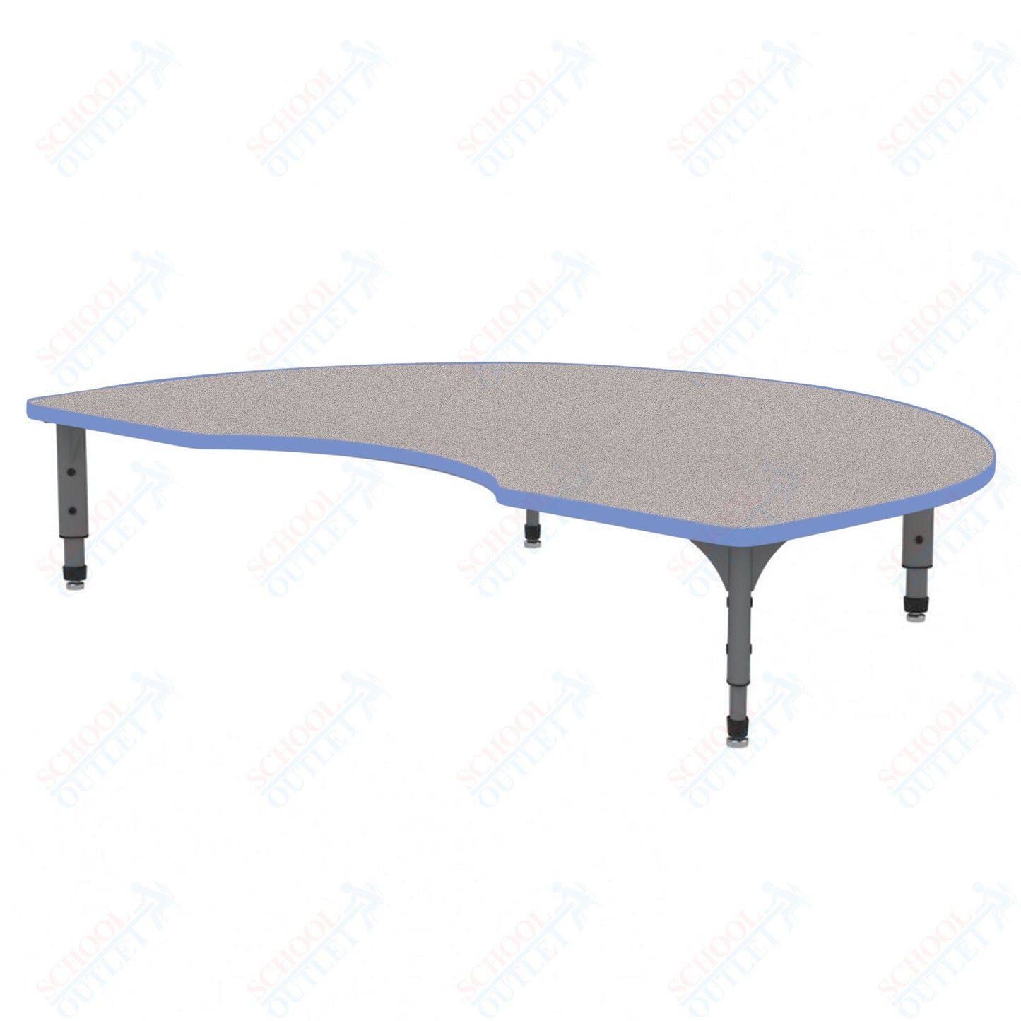 Marco Kidney Floor Table 48" x 72" Adjustable Height 12"-15" (38-2268-MC)