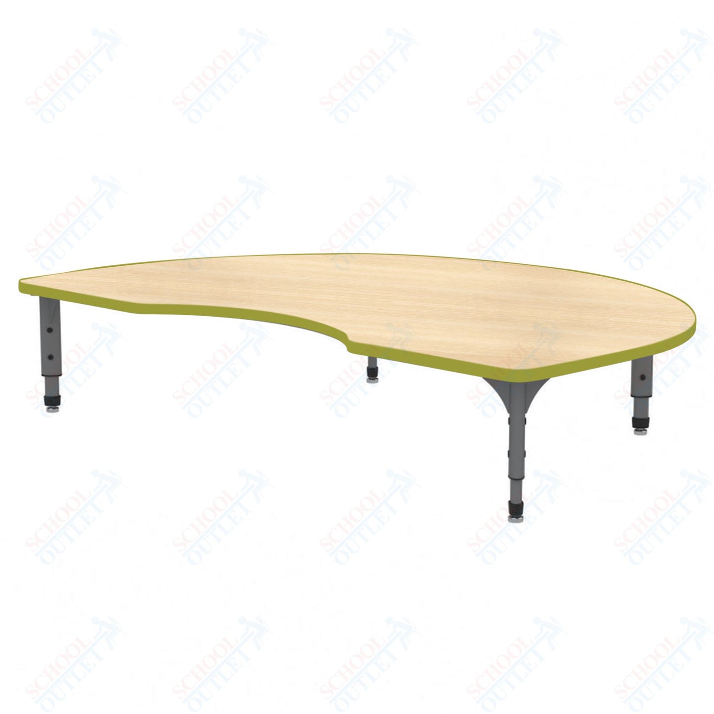Marco Kidney Floor Table 48" x 72" Adjustable Height 12"-15" (38-2268-MC)