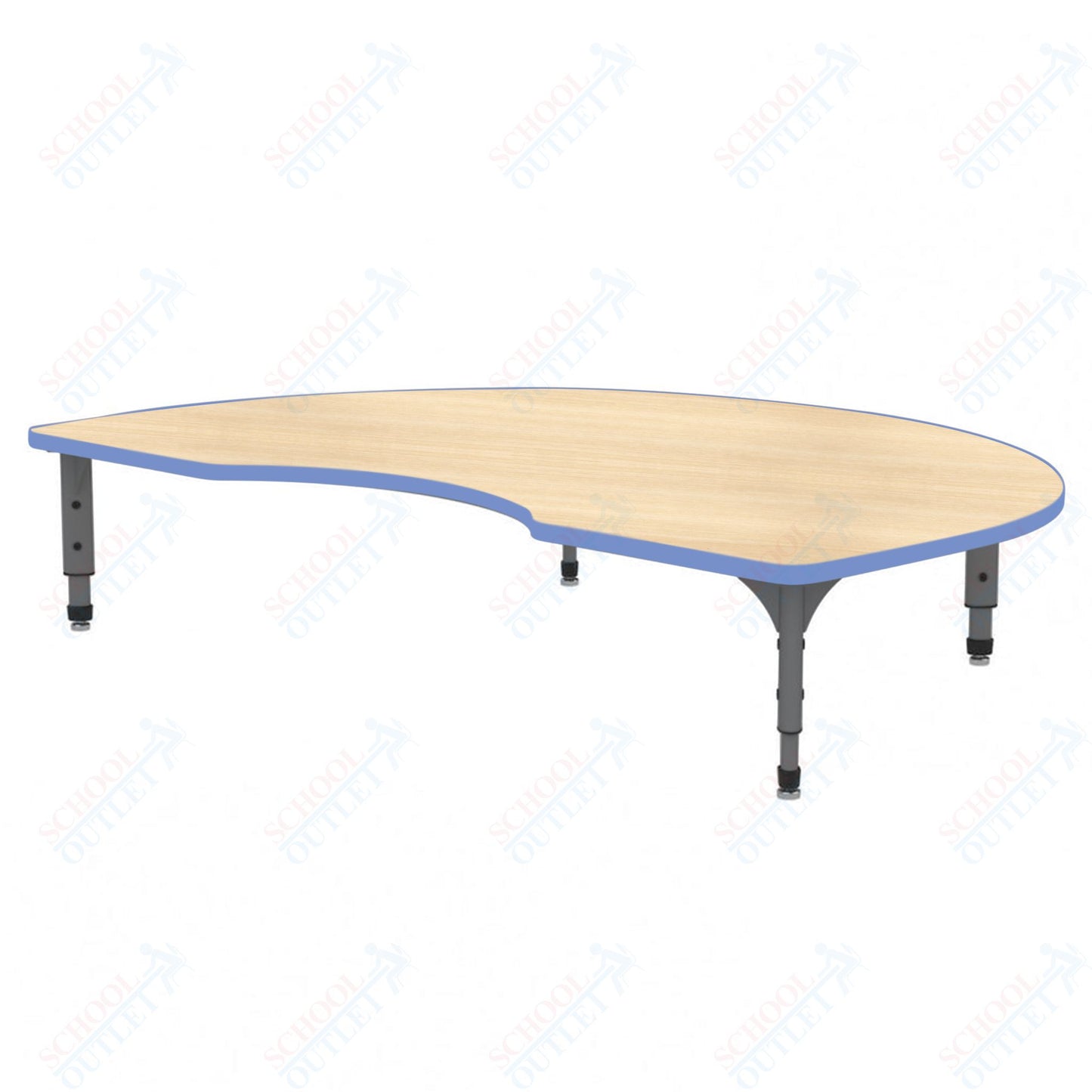 Marco Kidney Floor Table 48" x 72" Adjustable Height 12"-15" (38-2268-MC)