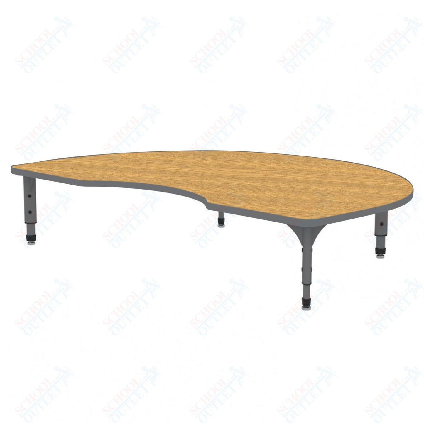 Marco Kidney Floor Table 48" x 72" Adjustable Height 12"-15" (38-2268-MC)