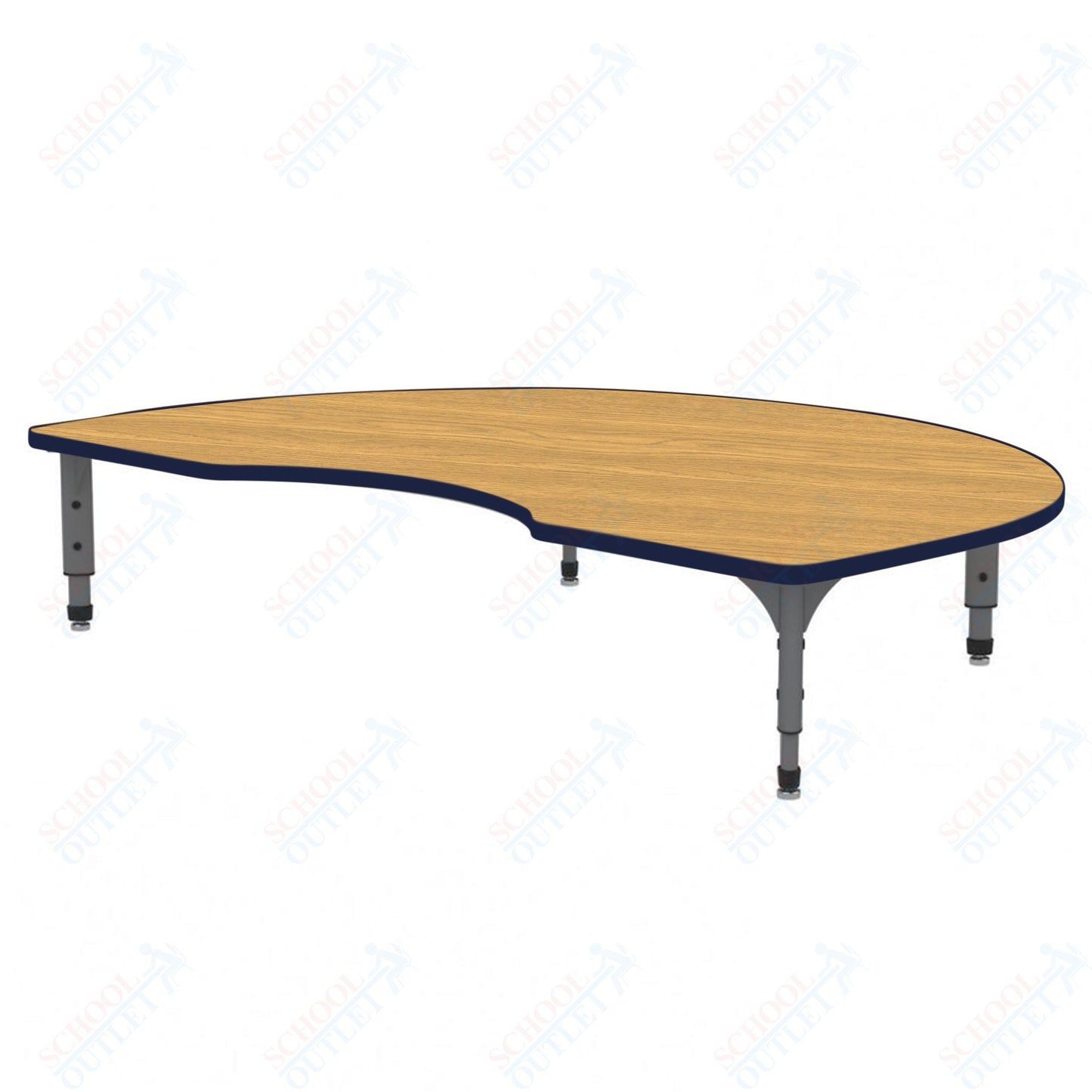 Marco Kidney Floor Table 48" x 72" Adjustable Height 12"-15" (38-2268-MC)