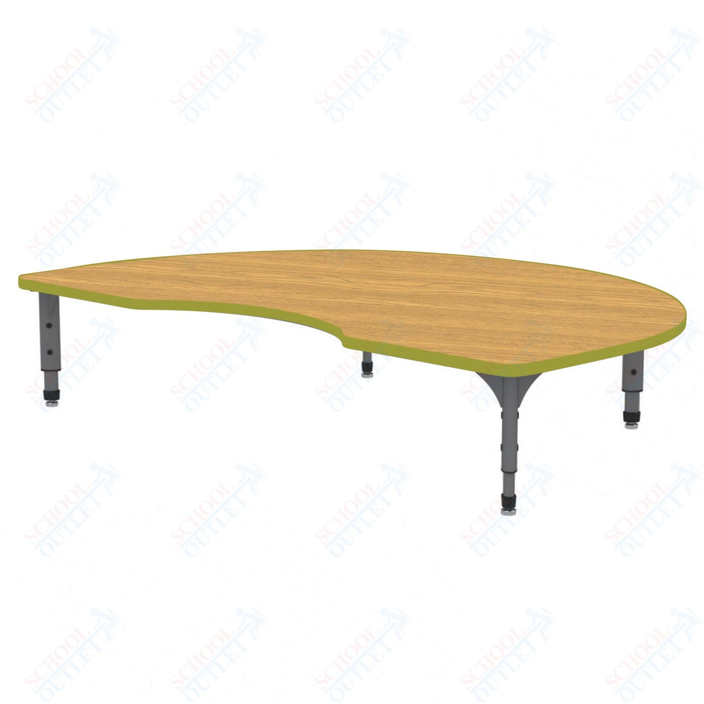 Marco Kidney Floor Table 48" x 72" Adjustable Height 12"-15" (38-2268-MC)