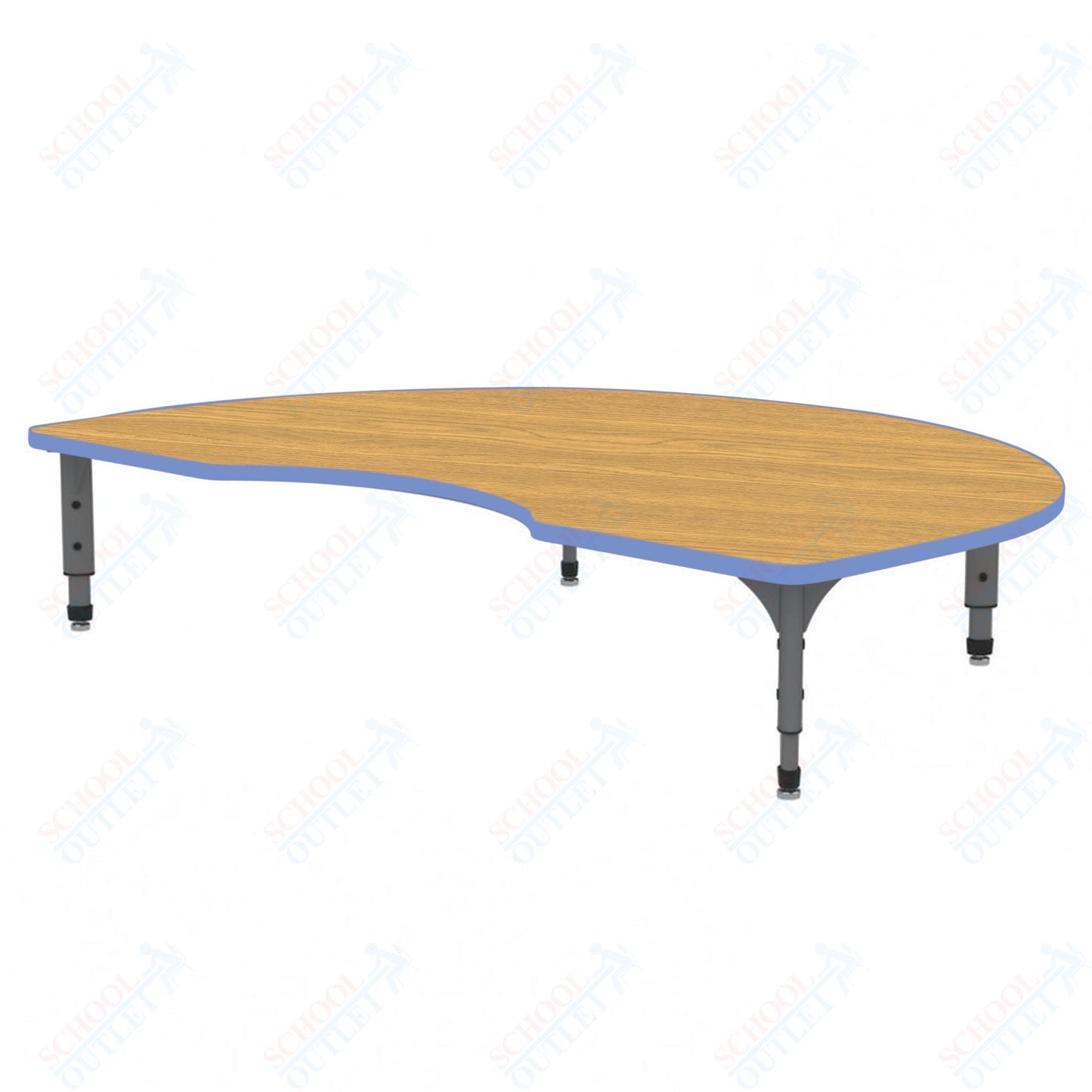 Marco Kidney Floor Table 48" x 72" Adjustable Height 12"-15" (38-2268-MC)